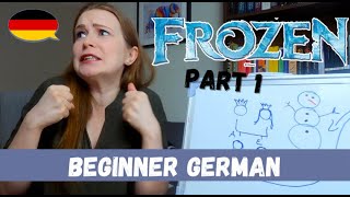 Frozen In Easy German│Part 1│Beginner German Story