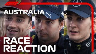 Drivers' Post-Race Reaction: 2022 Australian Grand Prix