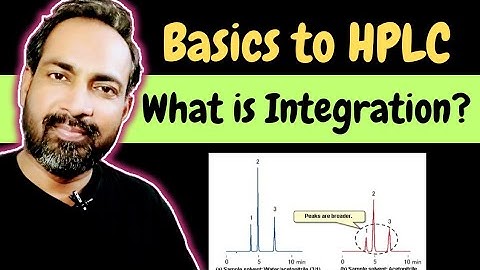 Basics to HPLC | hplc integration  | how to integrate | chromatogram | hindi