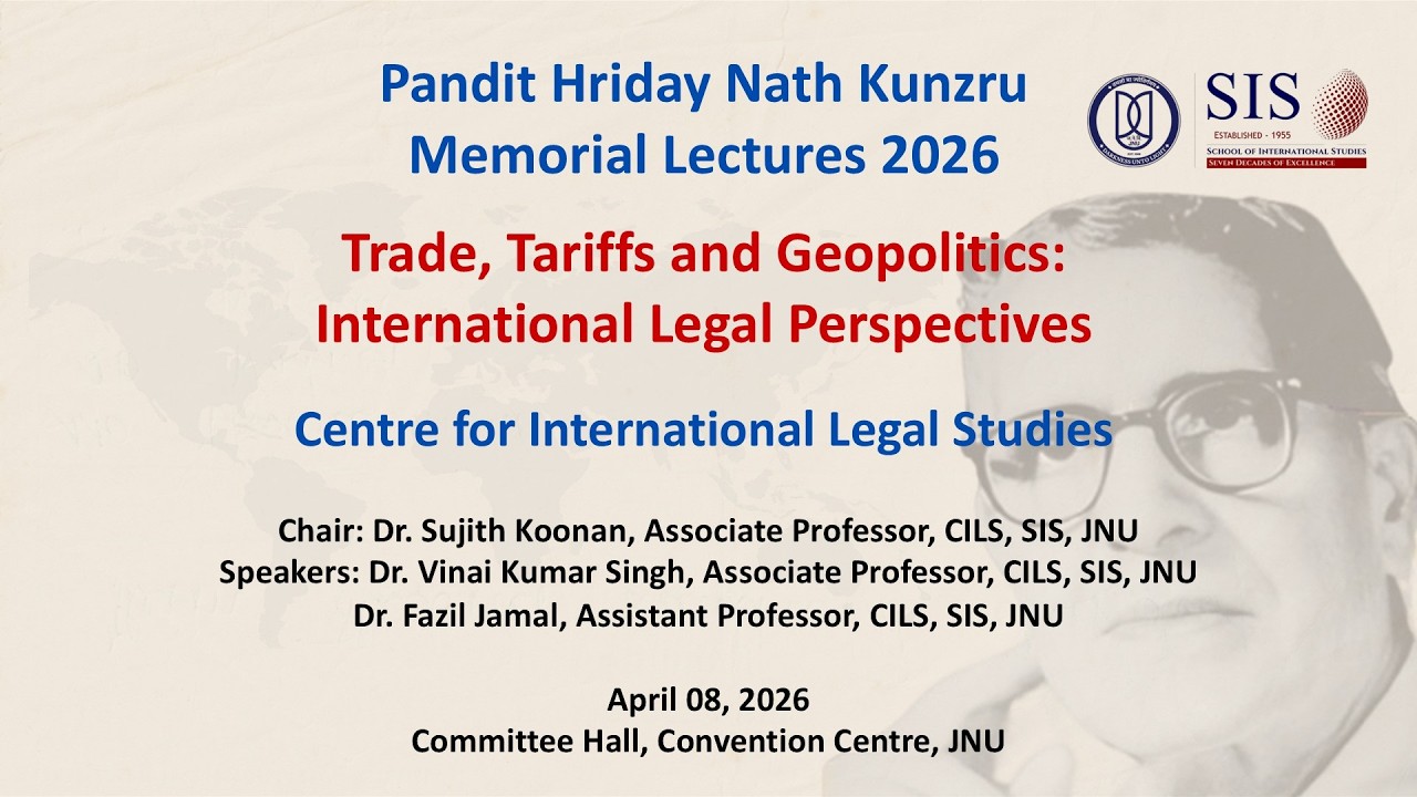Trade, Tariffs and Geopolitics: International Legal Perspectives