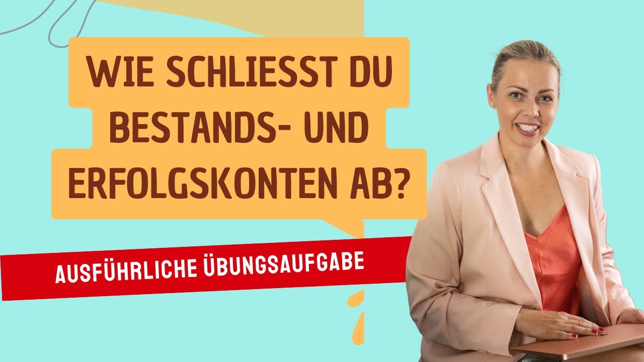 Kontenarten im Rechnungswesen | Buchführung | Bestandskonten und Erfolgskonten | wirtconomy