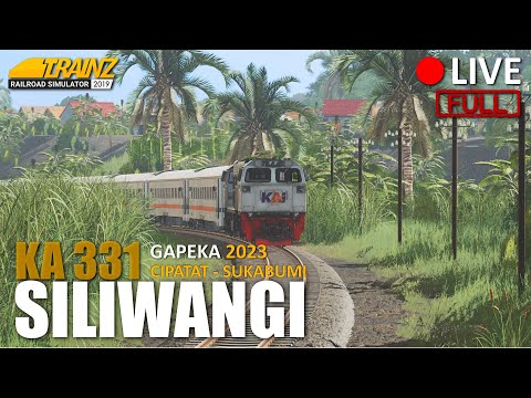 🔴 [LIVE] SALAH SATU JALUR TERTUA! Dinas KA 331 Siliwangi (Full Trip) | TRAINZ SIMULATOR INDONESIA