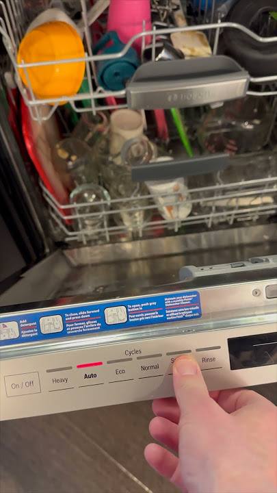 Reset Bosch Dishwasher SHPM78Z55N/22 #dishwasher #kitchen #appliances