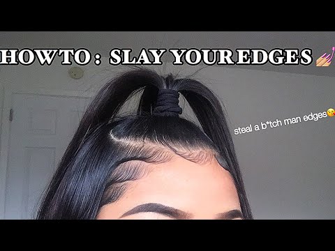 BADDIES EDGES TUTORIAL STEP-BY- STEP | BEGINNERS