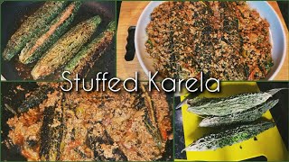 Stuffed Karela Recipe Qeema Bharay karelay by cooking with saima🇬🇧