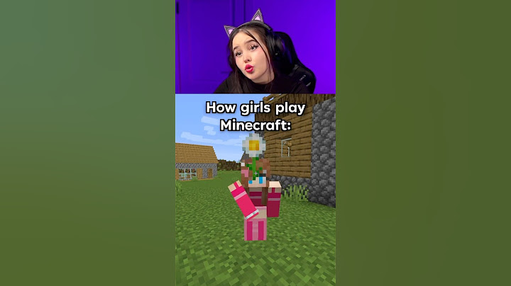 Girls Vs Boys playing Minecraft #shorts