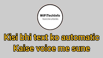 How to Turn On Text To Speech Read Aloud on Android Mobile | How to read any text automatic