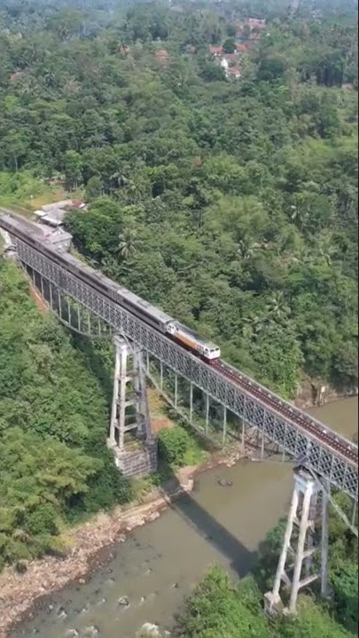 Jembatan Cirahong Peninggalan Belanda Perbatasan antara Ciamis - Tasikmalaya