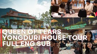 Set Tour | Hyunwoo's Yongduri Full House Tour Eng Sub |Feat. Queensga & Yongduri Fam| Queen of Tears