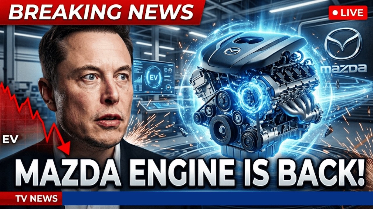 Mazda Revives the Engine Tesla Aimed to Retire – Video