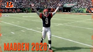 First Look at Joe Burrow in Madden 2020 | Cincinnati Bengals