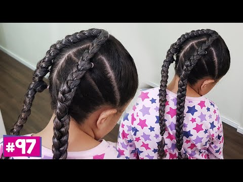 Penteado Infantil fácil PARA FESTA #70 I Sr e Sra Martinez 