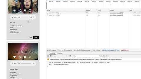 Audio Player built with Angular with Caching