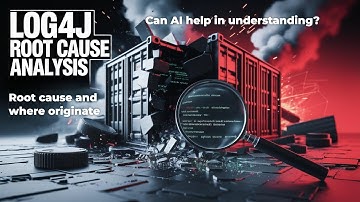 Log4j Vulnerability: Root Cause Analysis with AI