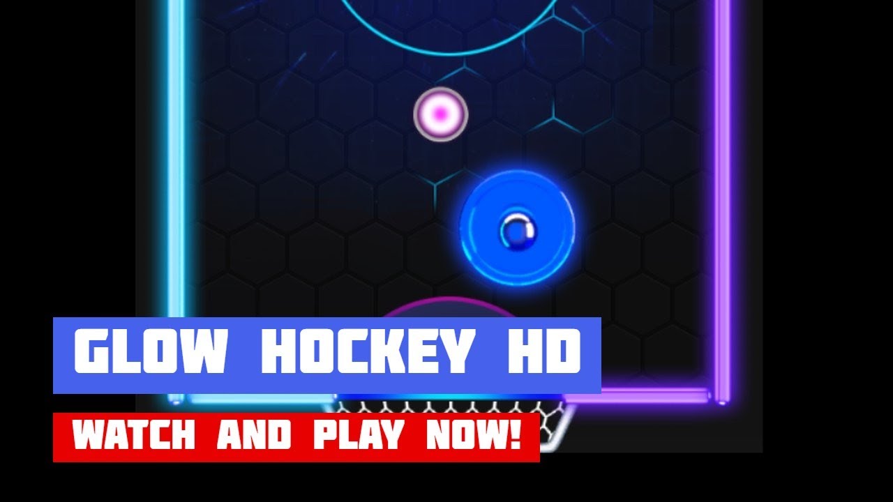 glow hockey play online