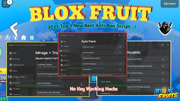 [Roblox] Blox Fruit 2025 Top 3 Best Script Available/ No Key & Showcase | Working On Every Executors