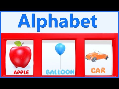 Learn ABC Alphabets Letters & Words With The Jackpot Slot Machine | Teddy & Timmy Poems For Kids