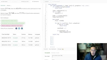 Hand of Straights  - Neetcode150 Series: (113 of 150) Leetcode
