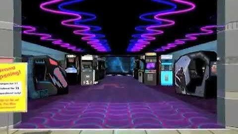 "Super Arcade": Arcade Cabinet Frontend Intro video based on "MAME Arcade" by Dave Dries.