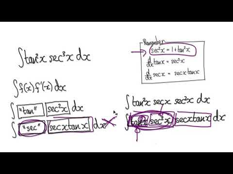 Video 34 6 Integrate Tan 2x Sec 3x Reduction Formula Practice Youtube