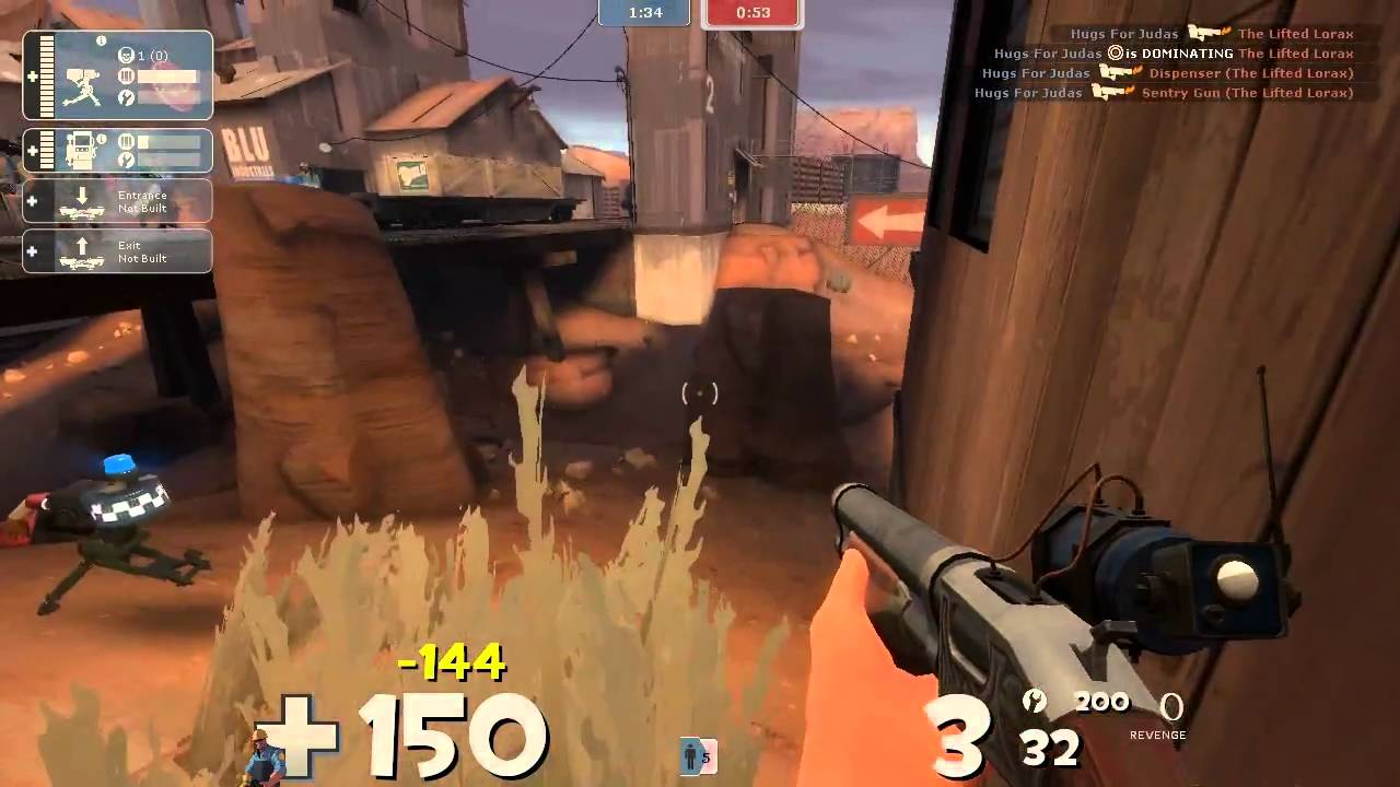 Badlands: TF2 [Commentary] Sniper / Engineer - Slinging it again on this map where it has been slung.  Also some sniper.