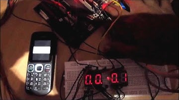 Digital Clock using AT89C51 microcontroller n 7 segment multiplexing.mp4