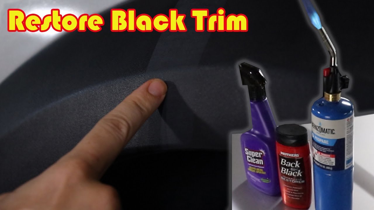  Black Magic 120164 Factory Black Trim Restorer : Automotive