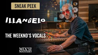 Producing The Weeknd's vocals with Illangelo