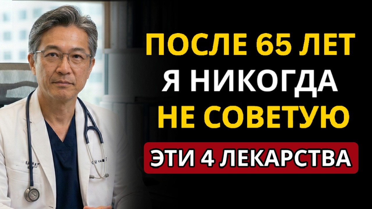 Как врач, я НИКОГДА не советую эти 4 лекарства после 65 лет!