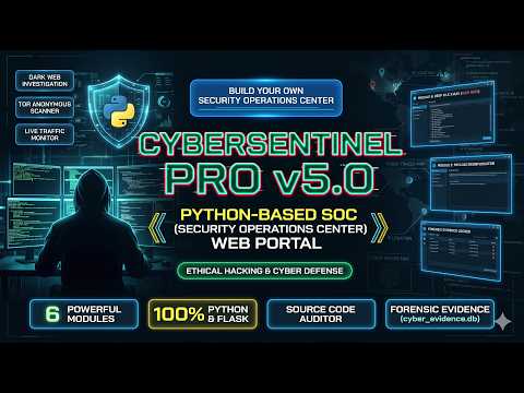 Created a Dark Web & Malware Scanner in Python! | Ethical Hacking