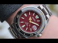 Seiko Prospex King (RED) Samurai Limited Edition Shu-Iro SRPH61K1 UNBOXING and REVIEW