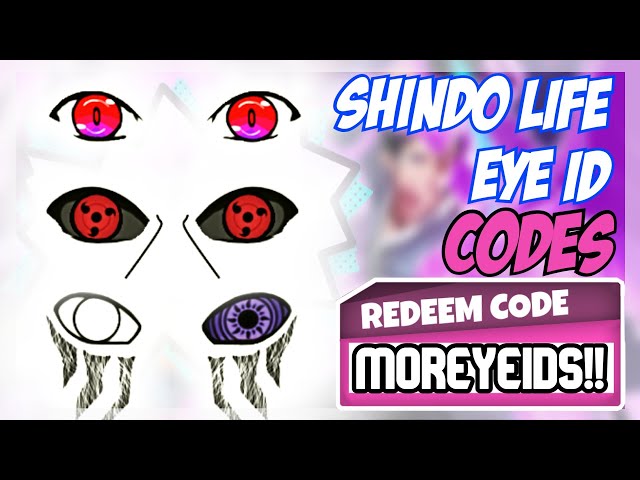 Shindo Life Eye ID Codes 2022 (September List) - Sbenny's Blog