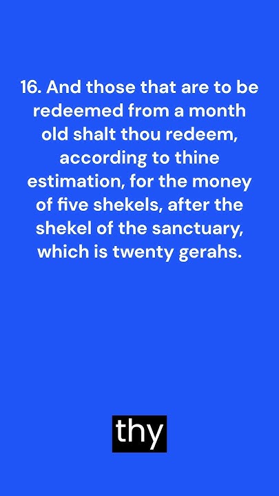 the-book-of-numbers-chapter-18-verse-15-19-shorts-youtube