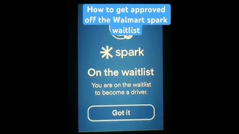 How to get  off the Walmart spark waitlist #waitlist #walmartspark #deactivate