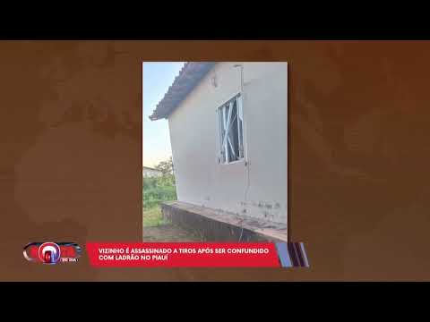 Vizinho é assassinado após ser confundido com ladrão (13 05 24)