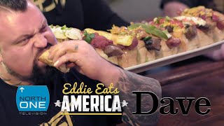 Eddie Hall Takes on 8 GIANT Hot Dogs | Eddie Eats America