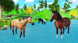 Stallion Wild Horse Simulator Games screenshot 3