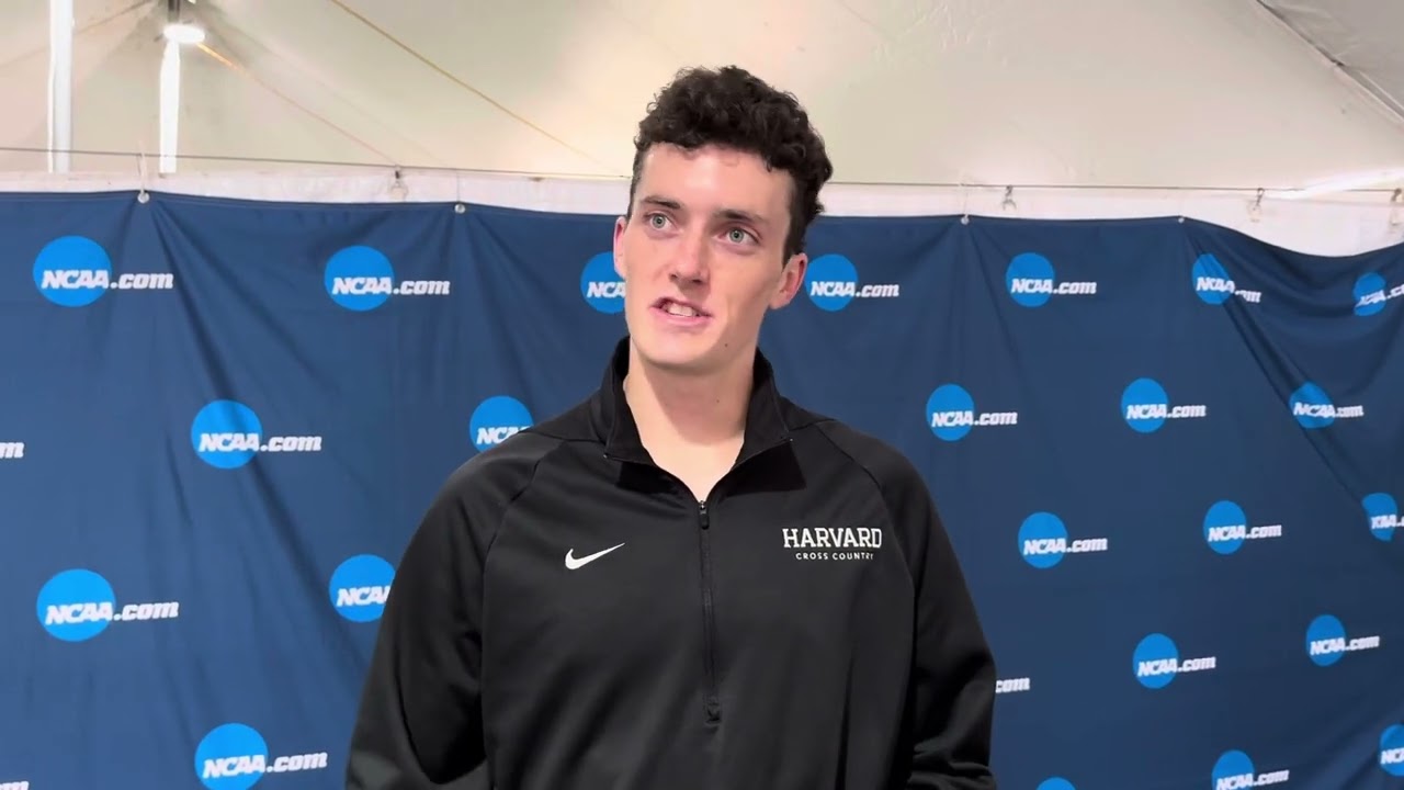 Graham Blanks after repeating at 2024 NCAA cross country championships