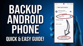 How To Back Up Android Phone (2026 Unified Backup)