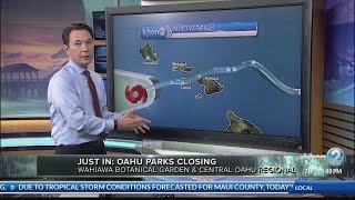 Winds and rain impacting Oahu as Olivia passes south of the island screenshot 4