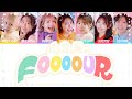 【歌割り】FRUITS ZIPPER-『1,2,3,FOOOOUR』