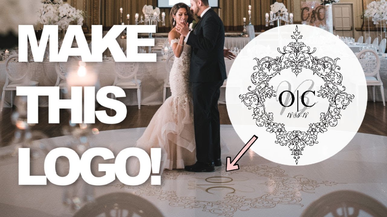 Diy Wedding Monogram Online Or Logo For Any Events Youtube