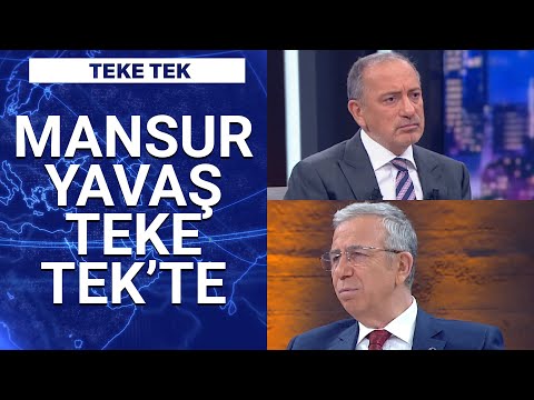 Ankara Büyükşehir Belediye Başkanı Mansur Yavaş Habertürk'te | Teke Tek - 1 Nisan 2021