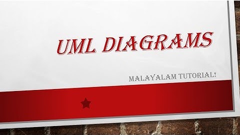 UML diagrams | Software Engineering | Malayalam Tutorials