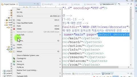 Webjjang JSP MVC Project 01-10 전체 레이아웃 처리를 위한 sitemesh 적용01(웹짱과 함께하는 JSP MVC Project)