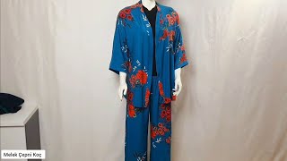 Çok Kolay Yazlık kısa Kimono Kesimi Dikimi 48 beden 💯easy summer cardigan sewing✅️