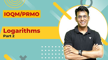 L-2 | Number Theory | Logarithms Part 2 | IOQM PRMO Full Course | Prashant Jain