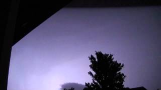 Thunderstorm 4302012, lots of thunder and rain audio