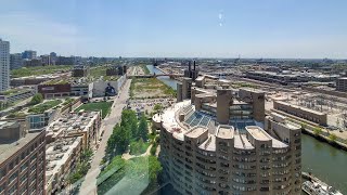 A sunny South Loop alcove studio 1A-2 at the high-amenity The Cooper