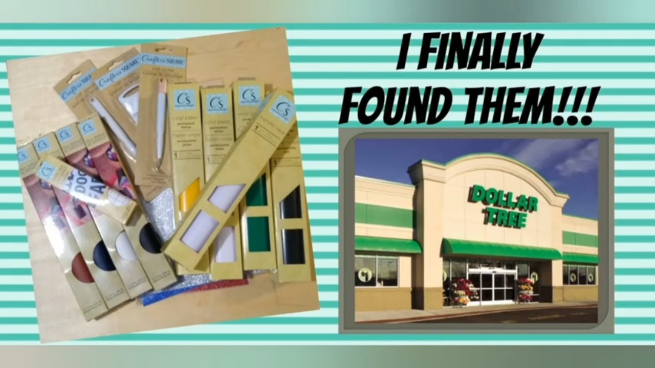 Cricut tools found at my local Dollar Tree!? I had no idea they